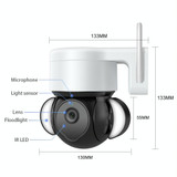 ST-426PRO-3M-TY 4MP Smart Security Floodlight Camera Support Two-way Audio / Night Vision