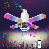 LY-002 24W Mini Bluetooth RGB Light Effect Foldable Music Light(Magic Light)