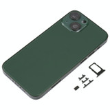 Back Housing Cover with SIM Card Tray & Side  Keys & Camera Lens for iPhone 13 Mini(Green)