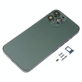 Back Housing Cover with SIM Card Tray & Side  Keys & Camera Lens for iPhone 13 Pro Max(Green)