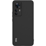 For Xiaomi 12T Pro 5G imak UC-3 Series Shockproof Frosted TPU Phone Case(Black)