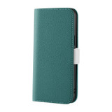 For Samsung Galaxy S23 5G Candy Color Litchi Texture Leather Phone Case(Dark Green)