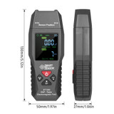 SmartSensor AS1392 Handheld Electromagnetic Radiation Detector(Blue)