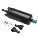 Car 140L/H High Flow In-Line Injection Fuel Pump External Electric Fuel Pump Flow 0580464038 for Mercedes-Benz / Renault / Peugeot / Opel / BMW / Citroen(Black)