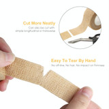 20 PCS Easy Tear Writing Protect Finger Bandage, Color Random Delivery, Size: 2.5cm x 4.5m(Printing)