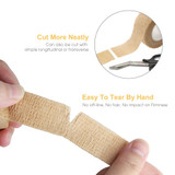 20 PCS Easy Tear Writing Protect Finger Bandage, Color Random Delivery, Size: 2.5cm x 4.5m(Fruit)