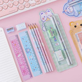 10 Sets Primary School Students Pencil Stationery School Supplies Set(Random Color)