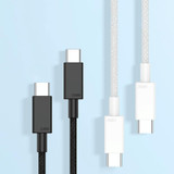 100W USB-C / Type-C to USB-C / Type-C Fast Charging Data Cable, Length:3m(White)