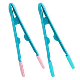 3 PCS Cat Eye Brush Pet Eye Cleaner Cat Hair Knot Brush(Blue Pink)
