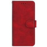 For Tecno Spark 9 Leather Phone Case(Red)