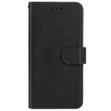 For Tecno Pop 6 Leather Phone Case(Black)