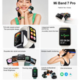 Original Xiaomi Mi Band 7 Pro Smart Watch, 1.64 inch AMOLED Screen, Support Blood Oxygen Monitoring / 117 Sport Modes(White)