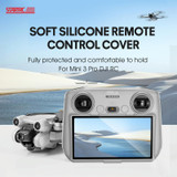 STARTRC Silicone Shockproof Anti-scratch Case for DJI Mini 3 Pro Remote Control(Grey)