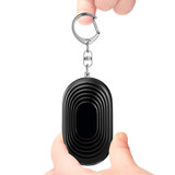 Self Defense Alarm Outdoor LED Personal Alarm(Black)