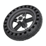 For Xiaomi M365 Electric Scooter 8.5-inch Rear Wheel  Solid Shock-absorbing Honeycomb Tire with Hub(Black)