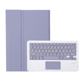 For Huawei MatePad 11.5 2023 AH17-A Lambskin Texture Ultra-thin Detachable Bluetooth Keyboard Leather Case with Touchpad(Purple)