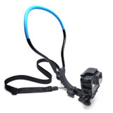 TUYU Camera Neck Holder Mobile Phone Chest Strap Mount  For Video Shooting//POV, Spec: Standard (Blue)