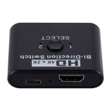 2 In 1 Out 4K HD Video Bi-Direction HDMI Switcher