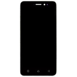 LCD Screen and Digitizer Full Assembly with Frame for Lenovo K6 Power (Black)