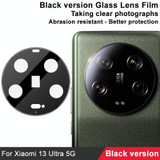 For Xiaomi 13 Ultra 5G IMAK Rear Camera Lens Glass Film Black Version