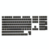 130 Keys MDA Height Mechanical Keyboard Transparent Keycap(Black Transparent)