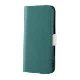For Samsung Galaxy Note20 Candy Color Litchi Texture Leather Phone Case(Dark Green)