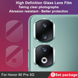 For Honor 90 Pro 5G IMAK Rear Camera Glass Lens Film, 1 Set Package