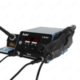 Kaisi 8512D 2 in 1 Smart Digital Display Hot Air Gun Soldering Iron Rework Station, Plug:EU
