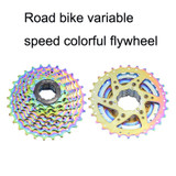 VG SPORTS Bicycle Lightweight Wear -Resistant Colorful Flywheel, Style:11 Speed 11-28T