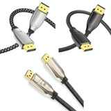 1m 1.4 Version DP Cable Gold-Plated Interface 8K High-Definition Display Computer Cable(Black)