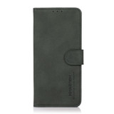 For OPPO Reno8 Pro+ KHAZNEH Matte Texture Leather Phone Case(Green)