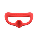 For DJI Avata Goggles 2 PULUZ Flying Eye Mask Silicone Protective Case(Red)