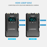 LAIZESKE W1000H 1000FT HDMI Wireless Video Transmission System(Black)