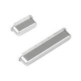 For Google Pixel C Original Power Button and Volume Control Button(Silver)