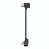 STARTRC 10cm USB-C / Type-C to Micro USB Converting Connector Data Cable for DJI Mavic Mini /  Air, Shark Remote Controller(Black)