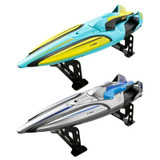 S1 2.4Ghz High-Speed Remote Control Racing Ship RC Boat(Silver)