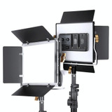 VLOGLITE W660S For Video Film Recording 3200-6500K Lighting LED Video Light With Tripod, Plug:EU Plug