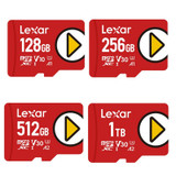 Lexar LSDMI High-Speed TF Card Game Console Memory Card, Capacity: 1TB(Red)