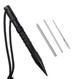 Umbrella Rope Needle Marlin Spike Bracelet DIY Weaving Tool, Specification: 4 PCS / Set Black