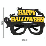 Halloween Decoration Funny Glasses Party Skeleton Spider Horror Props Bat Alphabet