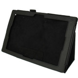 Litchi Texture Leather Case with Holder for Sony Xperia Tablet Z / 10.1(Black)