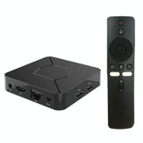Q5 TV Set-Top Box 2G+8G Dual WiFi+Bluetooth Voice Remote HD Player(AU Plug)