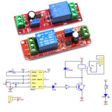 12V NE555 Time Relay Shield Timing Relay Timer Control Switch Car Relays