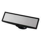 CZC-255 Carbon Fiber Indoor Rearview Mirror Modified Suction Cup Endoscope Auxiliary Mirror(White Mirror)