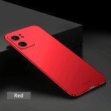 For OPPO Reno7 5G Global / Find X5 Lite MOFI Frosted PC Ultra-thin Hard Case(Red)