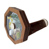 DIY Wooden Rotating Kaleidoscope Toy Gift For Children