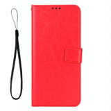 For Xiaomi Black Shark 5 RS Retro Crazy Horse Texture Leather Phone Case(Red)