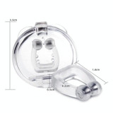 10 PCS Mini Portable Silicone Magnetic Snoring Stopper(Transparent)