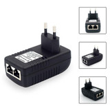 48V 0.5A Router AP Wireless POE / LAD Power Adapter(EU Plug)