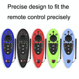 2 PCS Remote Control Dustproof Silicone Protective Cover For LG AN-MR500 Remote Control(Black)